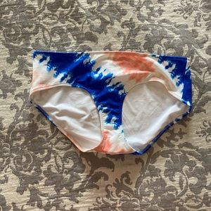 Aerie tie dye hipster swim bottoms